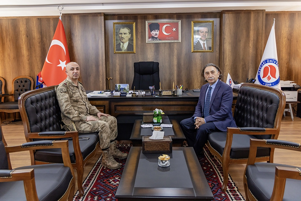 Tuğgeneral Öz’den Rektörümüze Ziyaret