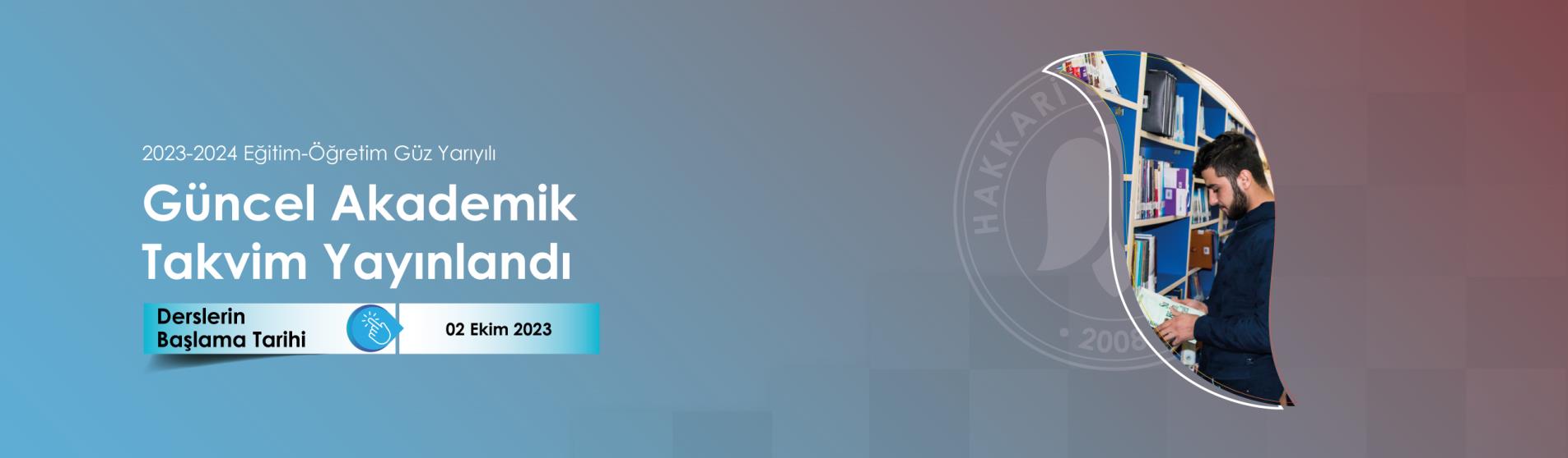Akademik Takvim 2023-2024