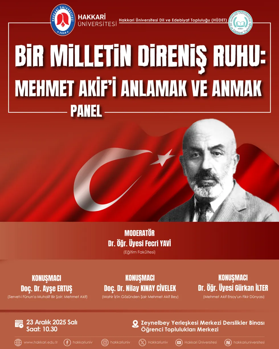 Bir Milletin Direniş Ruhu: Mehmet Akif'i Anlamak ve Anmak 