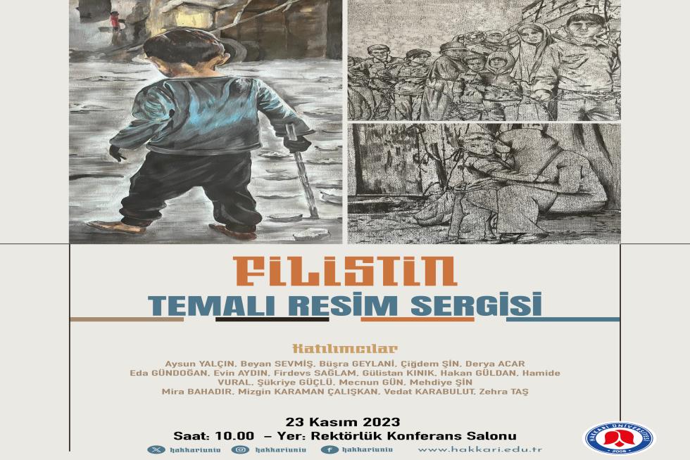 Filistin Temalı Resim Sergisi