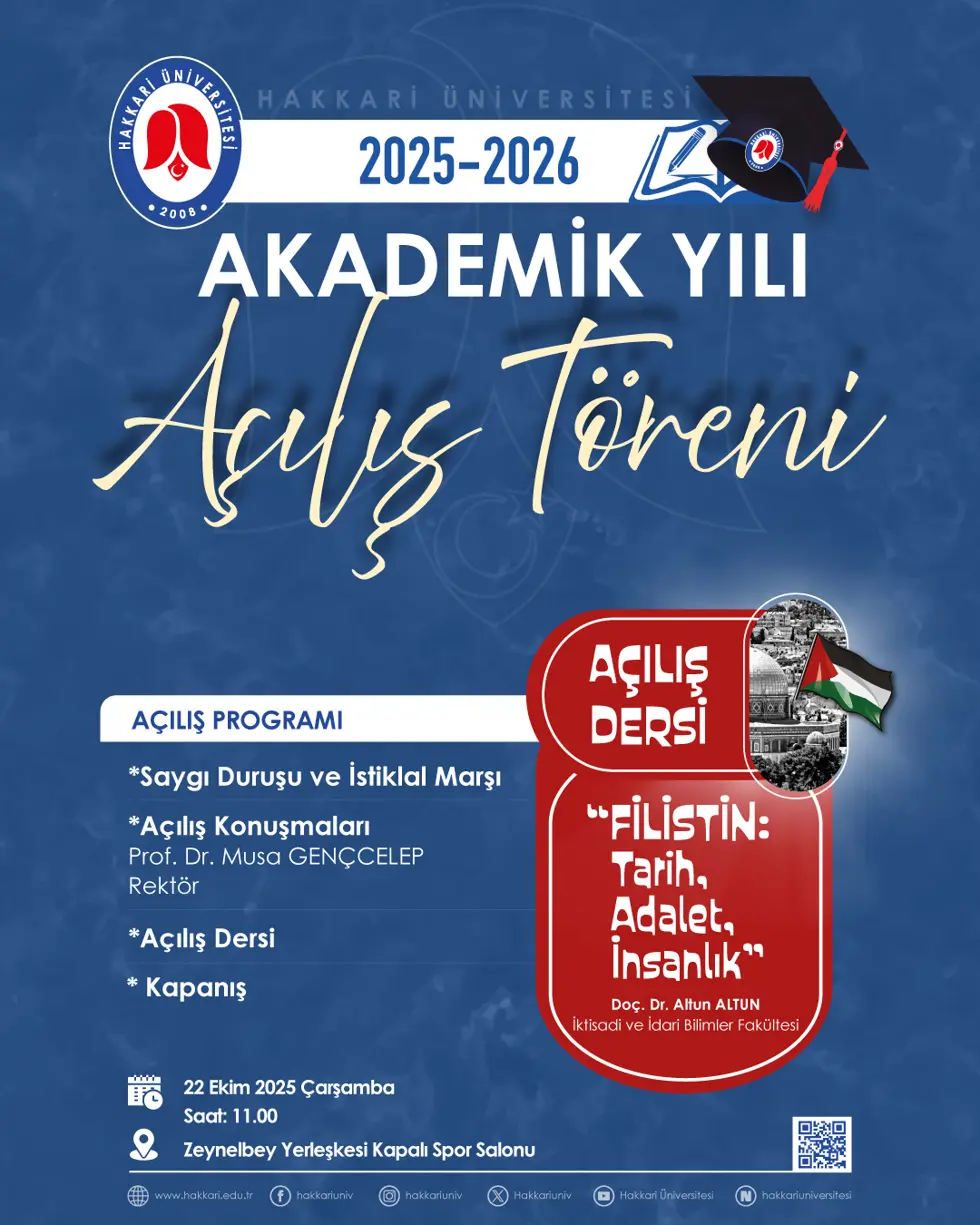 2025-2026 Akademik Yılı Açılış Töreni