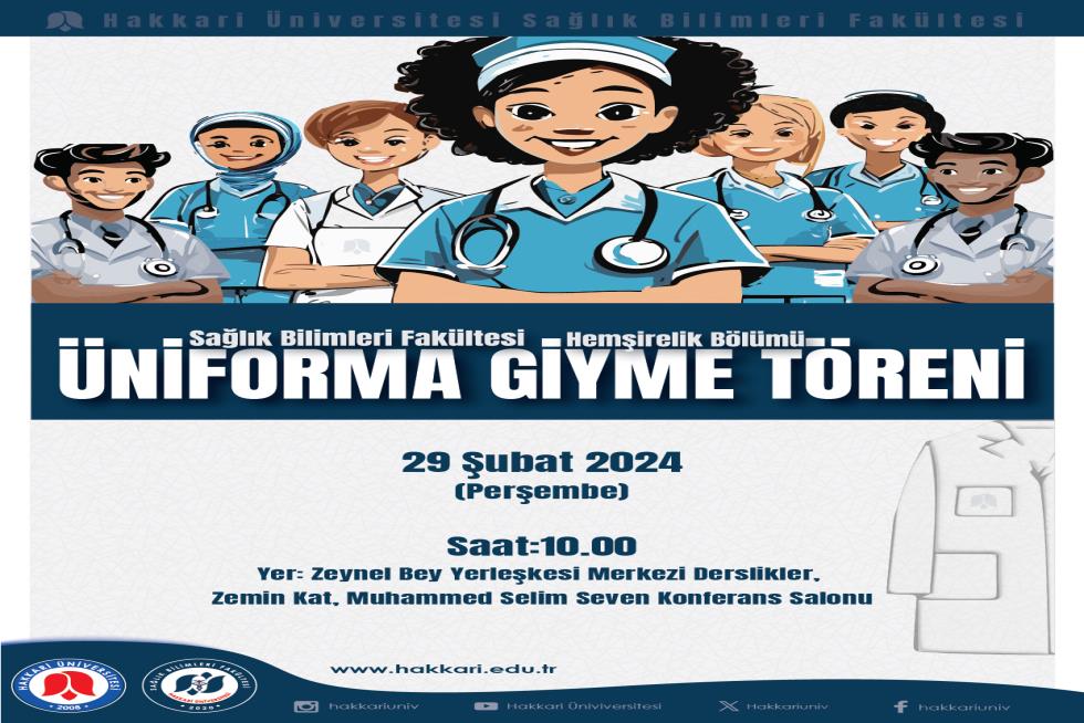 Hemşirelik Bölümü Üniforma Giyme Töreni