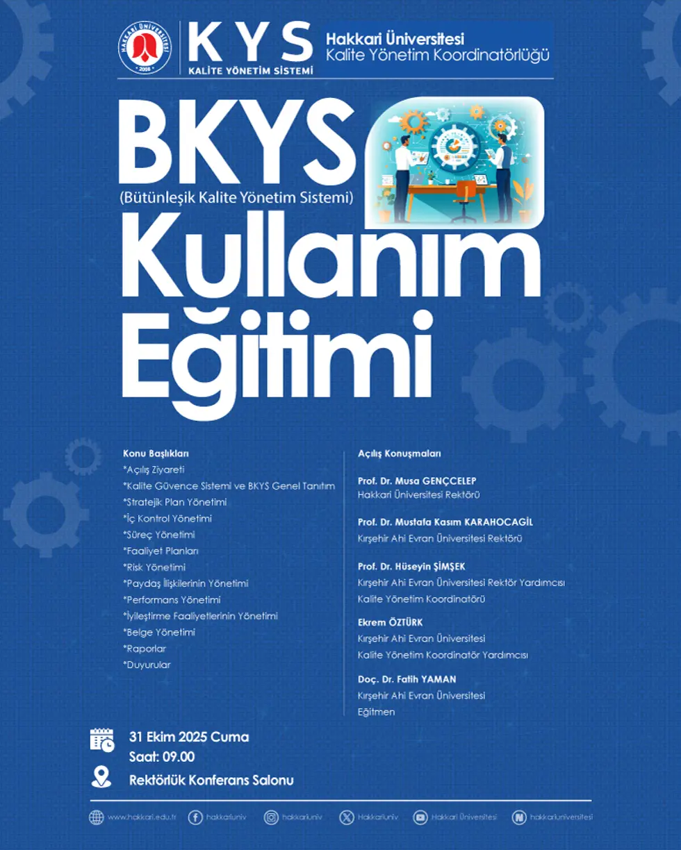 BKYS Kullanım Eğitimi