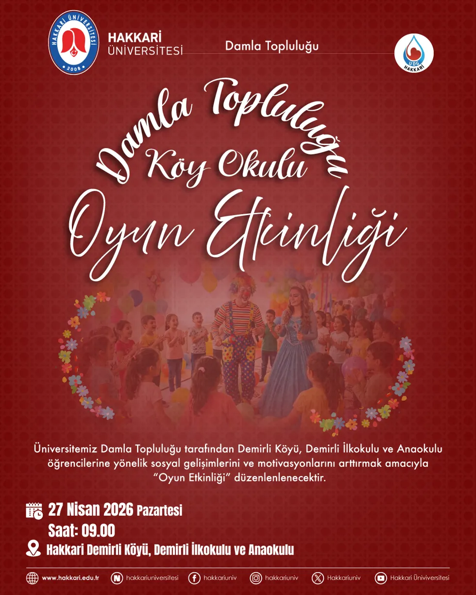 Damla Topluluğu Oyun Etkinliği