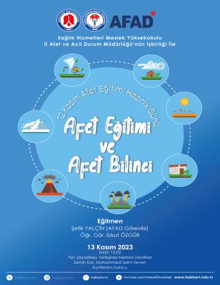 Afet Eğitimi ve Afet Bilinci