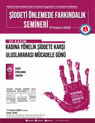 Şiddeti Önlemede Farkındalık Semineri
