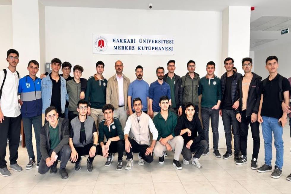TOBB Hüseyin Çelik Anadolu Lisesi Öğrencileri Kütüphanemizi Ziyaret etti