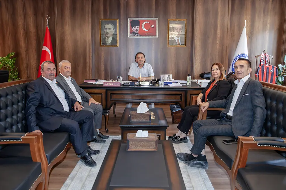 CHP İl Başkanından Rektörümüze Ziyaret