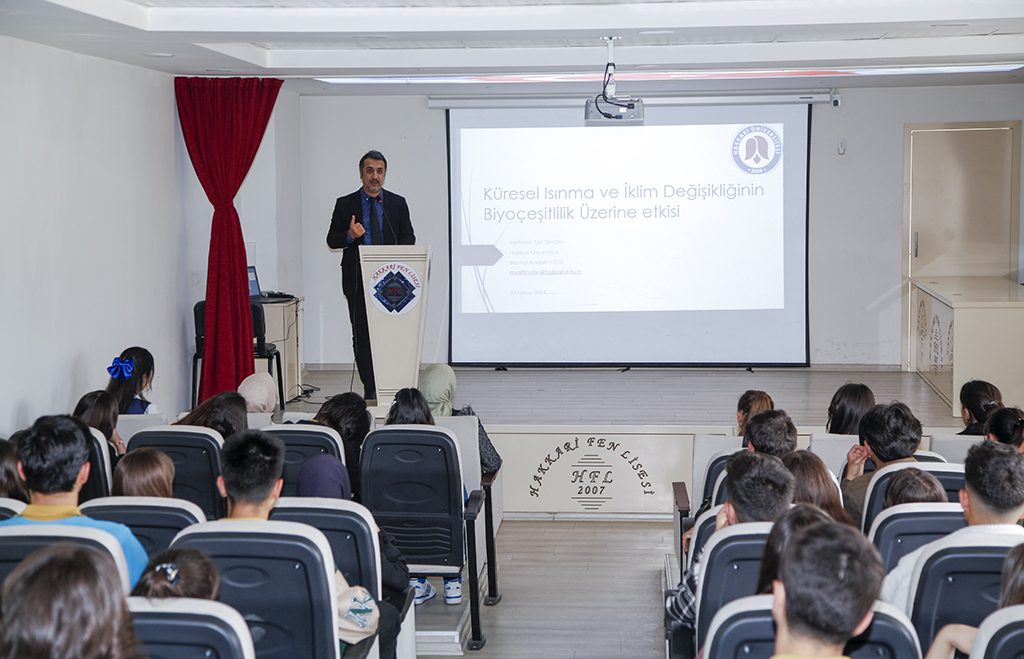 Öğretim Üyelerimiz, TÜBİTAK Bilim Söyleşileri Kapsamında Öğrencilerle Bir Araya Geldi