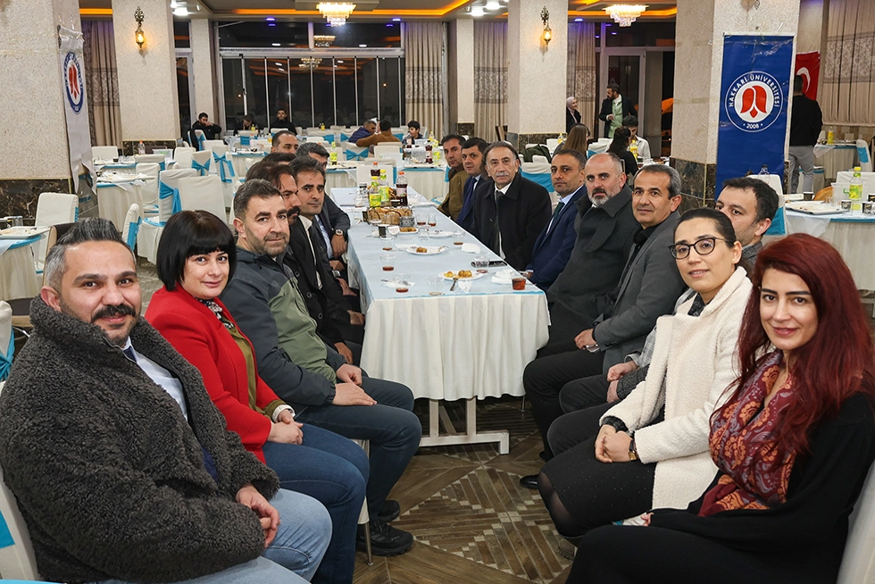 Rektörümüz Yüksekova’da Öğrenci ve Personelimiz İftarda Buluştu