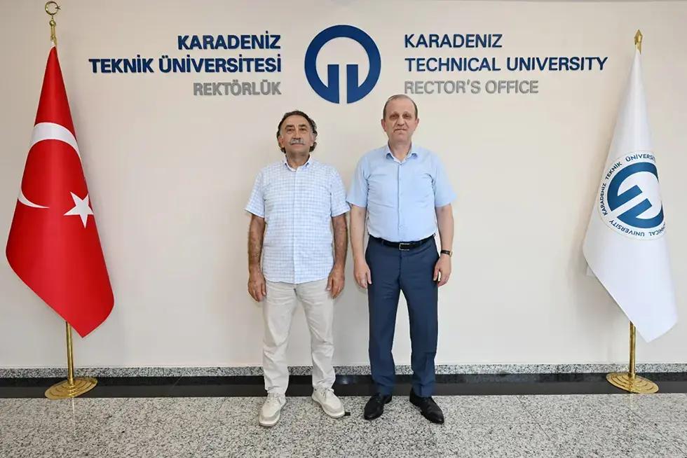 Rektörümüz Prof. Dr. Gençcelep’ten KTÜ Rektörü Prof. Dr. Çuvalcı’ya Ziyaret