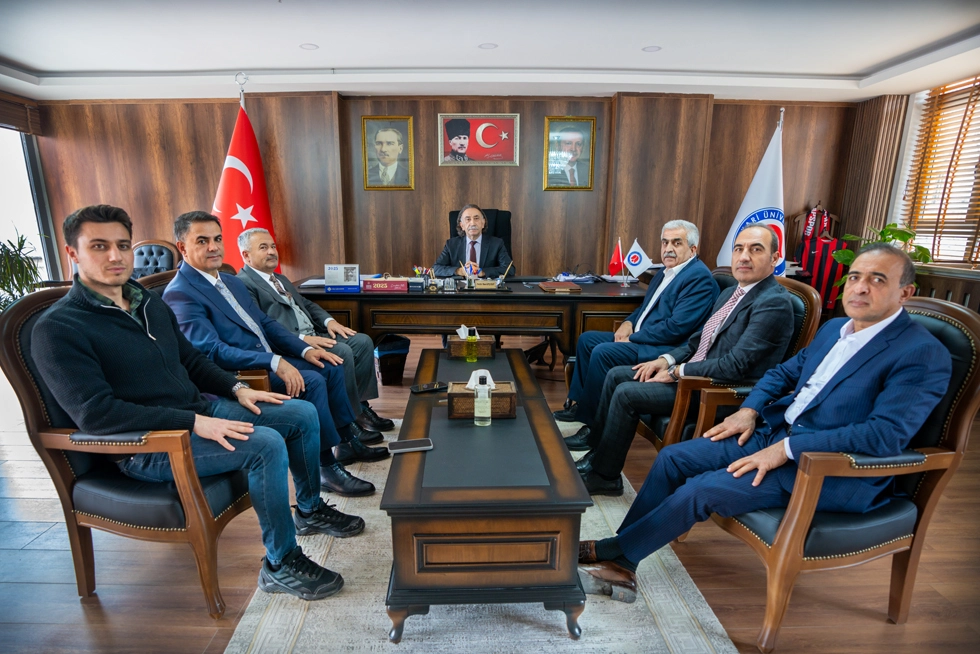 Rektörümüz Prof. Dr. Musa Gençcelep’e Ziyaret