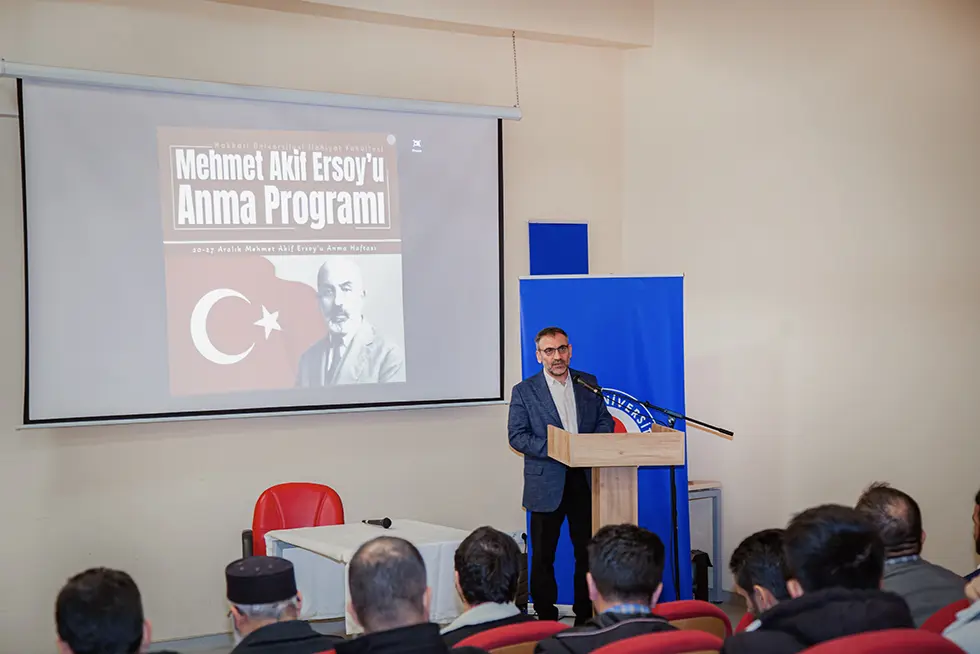 Üniversitemizde Mehmet Akif Ersoy'u Anma Programı Düzenlendi