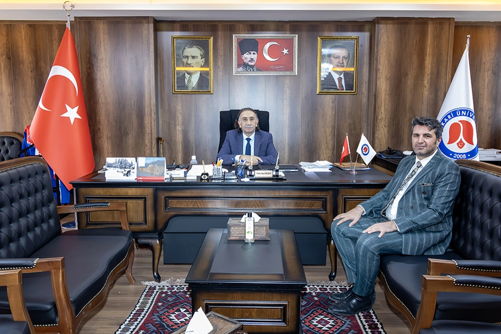 Türk Telekom İl Müdüründen Rektörümüze Ziyaret