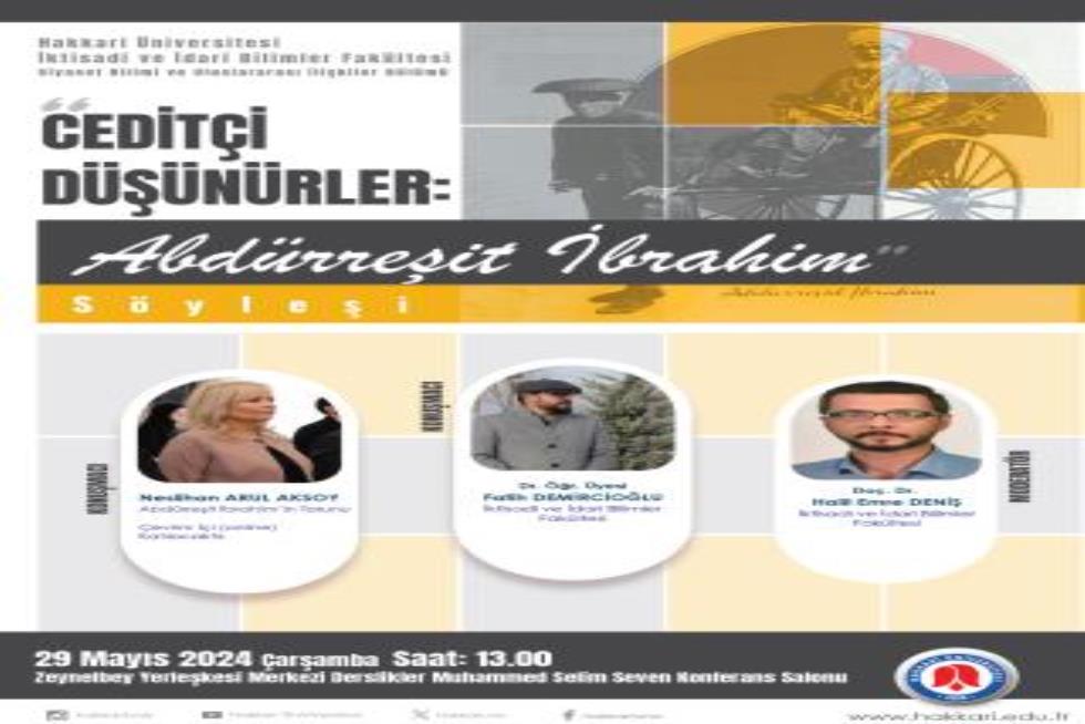 Ceditçi Düşünürler: Abdürreşit İbrahim Konulu Söyleşi