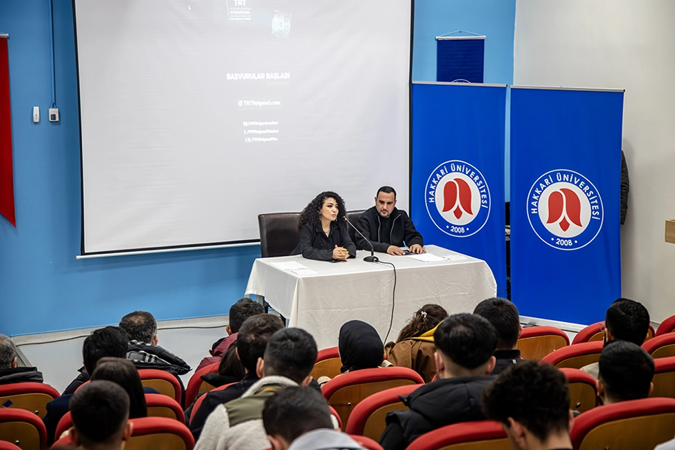 TRT Uluslararası Belgesel Ödülleri Ekibi Öğrencilerimizle Buluştu