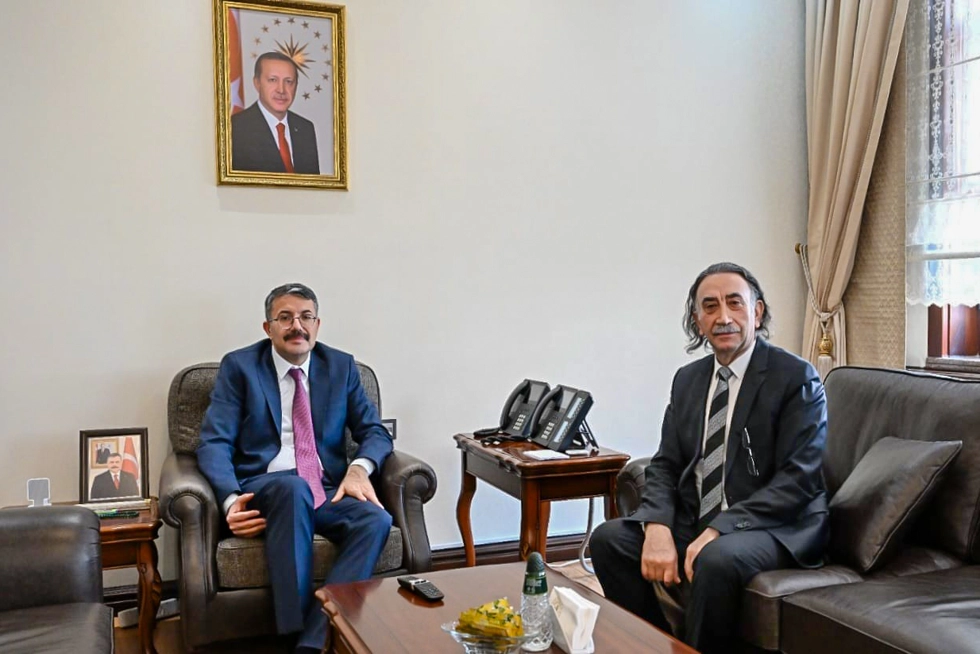 Rektörümüzden İçişleri Bakan Yardımcısına Hayırlı Olsun Ziyareti