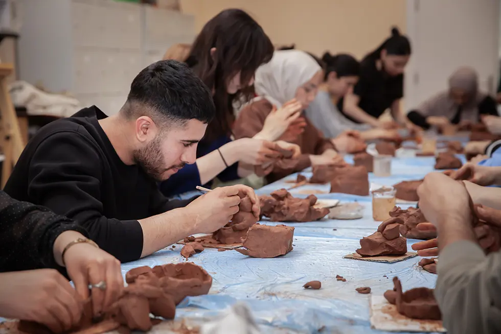 Üniversitemizde “Seramik ve Kil Atölyesi