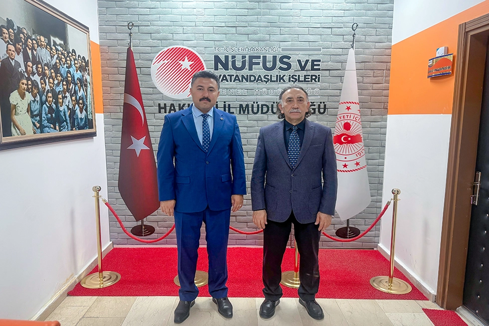 Rektörümüzden Nüfus ve Vatandaşlık İl Müdürlüğüne Nezaket Ziyareti