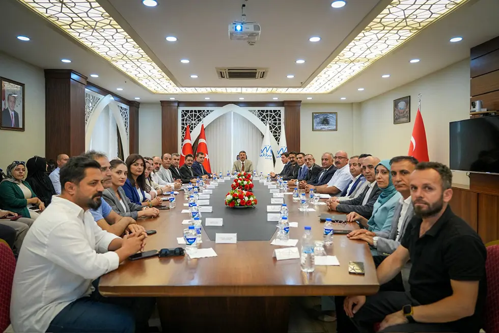 Genel Sekreterimiz Hakkâri İl Tanıtım ve Geliştirme Kurulu Toplantısına Katıldı