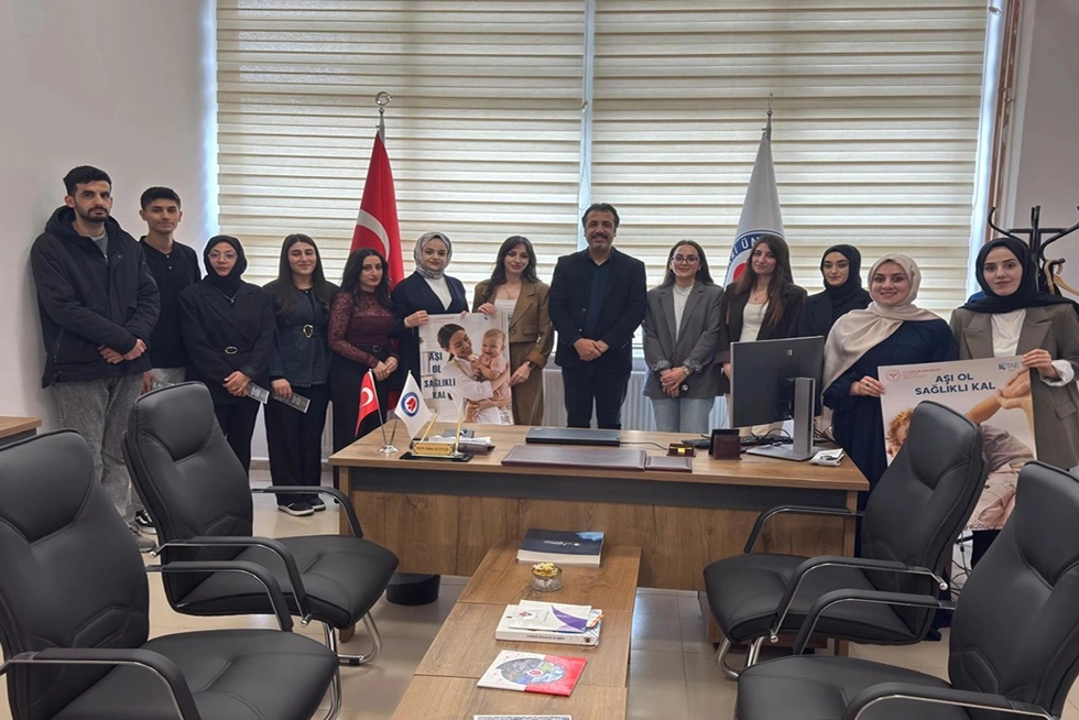 Üniversitemizde Aşı Haftası Kapsamında Etkinlik Düzenlendi