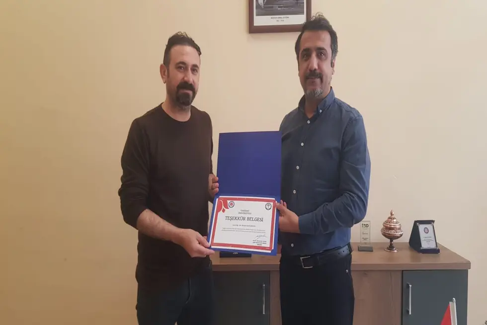 Sağlık Hizmetleri MYO’da Görev Değişimi – Teşekkür Belgesi Takdimi