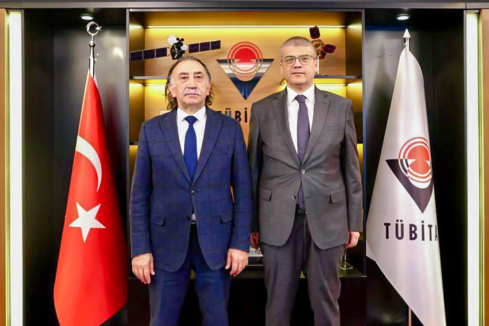 Rektörümüz TÜBİTAK Başkanını Ziyaret Etti
