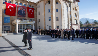 Hakkari’de 10 Kasım Atatürk´ü Anma Töreni Düzenlendi - Resim 1