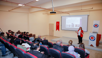 Üniversitemizde Kadına Yönelik Şiddet Farkındalığı Eğitimi, Güçlü Kadınlar Güçlü Yarınlar ve İş Hayatında Mobbing Konulu Seminer Verildi - Resim 3