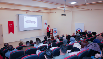 Üniversitemizde Kadına Yönelik Şiddet Farkındalığı Eğitimi, Güçlü Kadınlar Güçlü Yarınlar ve İş Hayatında Mobbing Konulu Seminer Verildi - Resim 7
