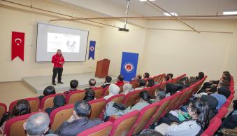 “Toplumda Kan Bağışı Bilinci Oluşturma ve Kök Hücre” Konulu Seminer Düzenlendi - Resim 1