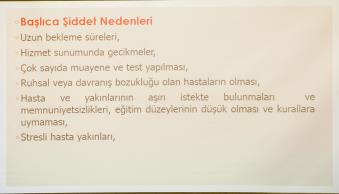 Üniversitemizde Sağlıkta Şiddet: Sorunların Anlaşılması ve Çözüm Önerileri Konulu Seminer Düzenlendi - Resim 2