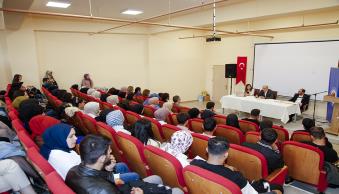 Üniversitemizde “Türk Edebiyatında Mevlid Geleneği ve Süleyman Çelebi'nin Vesiletü’n-Necat’ı” Konulu Söyleşi Düzenlendi - Resim 3