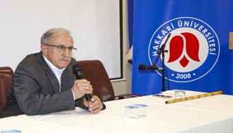 Üniversitemizde “Türk Edebiyatında Mevlid Geleneği ve Süleyman Çelebi'nin Vesiletü’n-Necat’ı” Konulu Söyleşi Düzenlendi - Resim 1