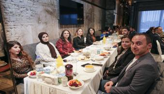 Yüksekova MYO Personeli ve Öğrencileri İftarda Buluştu - Resim 1