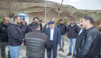 Rektörümüz Meslek Yüksekokulları Hizmet Binası İnşaat Alanında İncelemelerde Bulundu - Resim 1