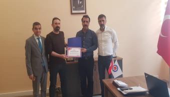 Sağlık Hizmetleri MYO’da Görev Değişimi – Teşekkür Belgesi Takdimi - Resim 1
