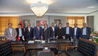 Rektör Şevli’den Rektörümüz Gençcelep’e Hayırlı Olsun Ziyareti  - Resim 2