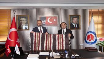 Rektör Şevli’den Rektörümüz Gençcelep’e Hayırlı Olsun Ziyareti  - Resim 1
