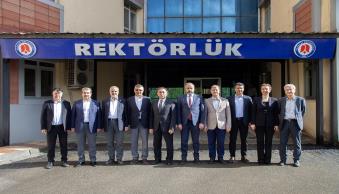 Rektör Şevli’den Rektörümüz Gençcelep’e Hayırlı Olsun Ziyareti  - Resim 3