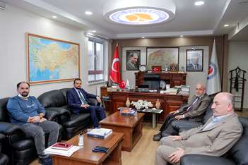 Türkiye Ulusal Ajansı Başkanı’ndan Rektörümüze Ziyaret