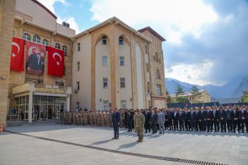 Rektörümüz, 30 Ağustos Zafer Bayramı Törenine Katıldı