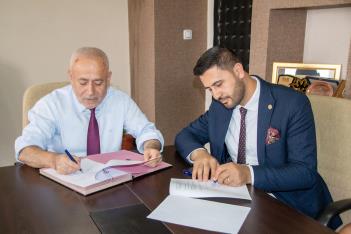 Üniversitemiz İle Yüksekova Ziraat Odası Başkanlığı Arasında İş Birliği Protokolü İmzalandı